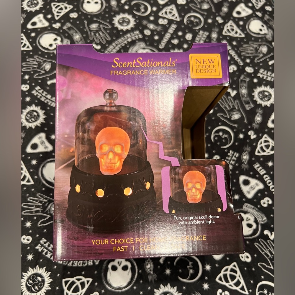 ScentSationals Fragrance Warmer | Skull Cloche